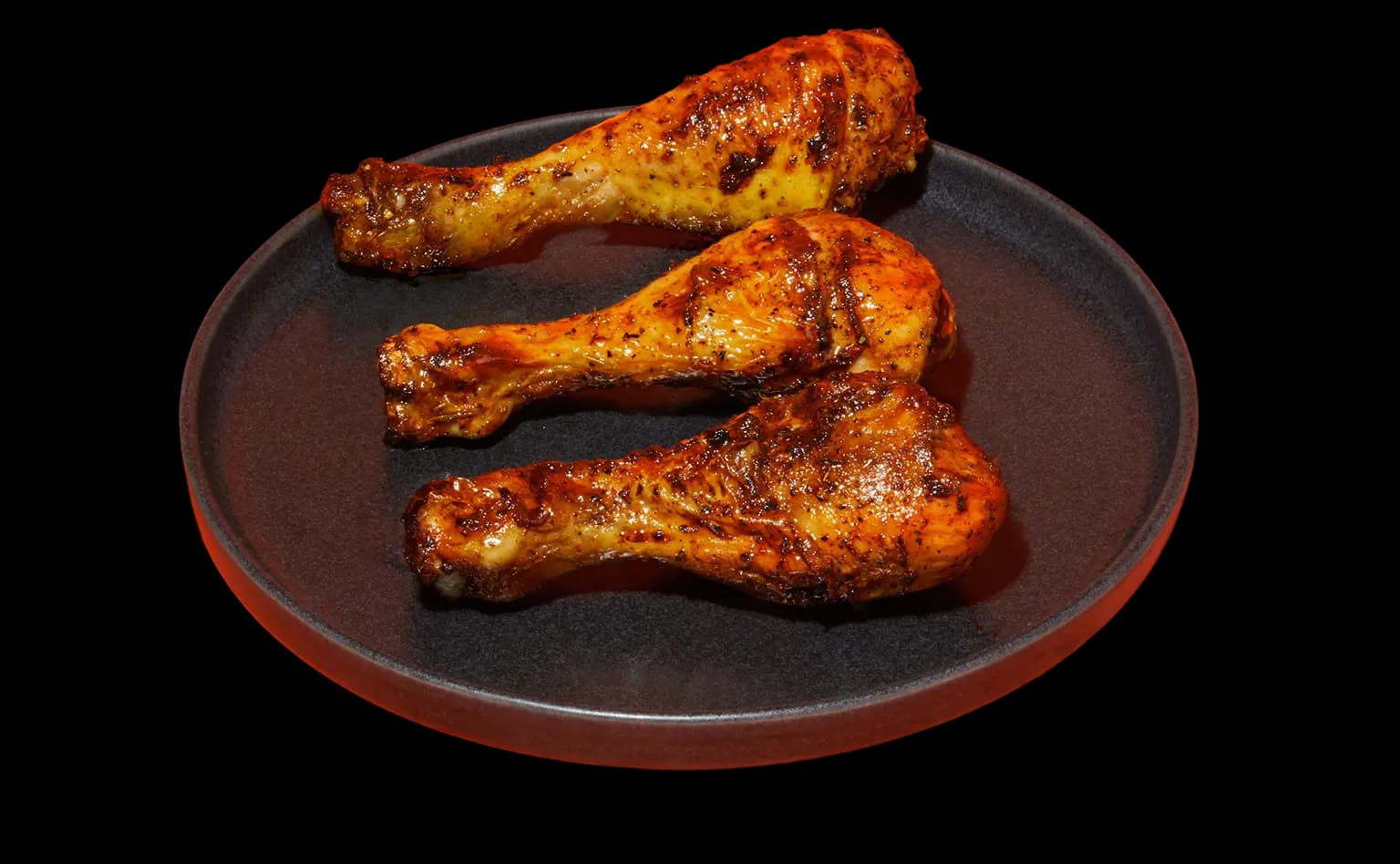Trois pilons de poulet